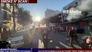 LIVE ANTI ICE PROTEST ACTION IN DTLA 1/10/26 #LIVE #CRIME #PROTEST #ICEPROTEST #LA