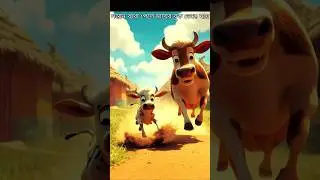 Mother Cow and Baby | Emotional Animal Story | Heart Touching Short Film #shorts #mother #cow