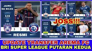 MENGEJUTKAN ‼️ UPDATE TRANSFER AREMA FC DI BRI SUPER LEAGUE 2025/2026 PUTARAN KEDUA | AUTO JUARA🔥