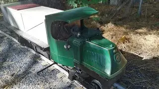 Railfanning ThompsonVille Railroad, AKA large scale RR