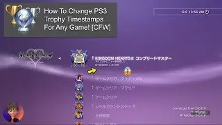 How To Change Trophy Timestamps For Any PS3 Game - Including Delisted/Offline Games! (CFW/HEN)