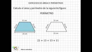07 Ejercicios de áreas y perímetros II