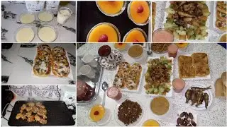 روتين تاني رمضان 🌛 وجدت اسهل وافضل وألذ 😋وصفات متنوعة واقتصادية مختومة بالتحلية