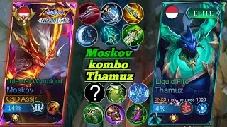 GLOBAL MOSKOV KOMBO THAMUZ 😱 MUSUH AUTO KE BANTAI (CLINT MUSUH SAMPAI MATI 9X) ~ MLBB!! 