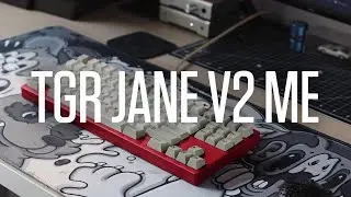TGR Jane V2 ME Cherry Black Hyperglides Typing Test