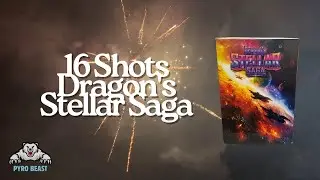 16 Shots Stellar Saga by Dragon Fireworks | Philippines New Year's Eve 2025-2026
