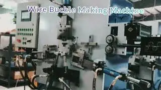 Automatic High Production Rate Composite Cord Strapping Wire Buckle Making Machine