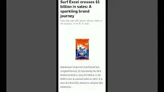 Sparkling Brand Journey| Surf Excel|