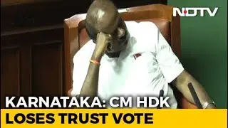 Karnataka Chief Minister HD Kumaraswamy Loses Trust Vote, Coalition Falls