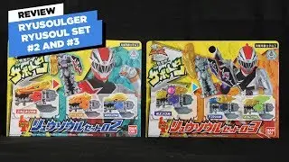 Ryusoulger Ryusoul Set 2 and 3 Toy Review | Airlim