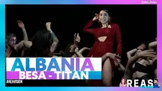 🇦🇱 | Besa - Titan | REACCIÓN ALBANIA EUROVISIÓN 2024 #reavision