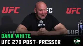 Dana White reacts to Nate Diaz win, Khamzat missing weight | UFC 279 Post Press Conference