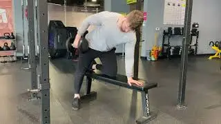 Dumbell Arc Row Demonstration