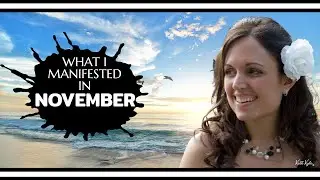 November 2020 Manifestation RESULTS: Income Report, Goals Update & Reflection