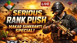 Happy makar Sankranti special New Season Rank push match with mobile game play #live streaming#live🙏