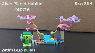 Building the Alien Planet Habitat Set 40716 - Part Two of Two