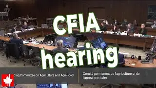 CFIA officials grilled on complaints & appeals, red tape cutting, cloned meat labelling