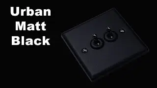 Varilight Urban Matt Black - Sleek. Modern. Uncompromising.