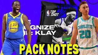 NBA Top Shot Game Recognize Game Pack Notes (Klay Thompson Edition)