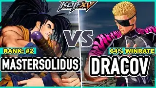 KOF XV ▰ Mastersolidus (Haohmaru/Goenitz/Yamazaki) vs Dracov (Ramón/Billy/Meitenkun)