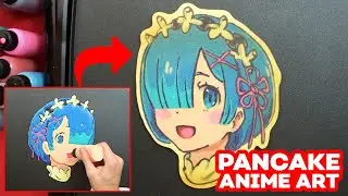 Amazing Anime Pancake Art