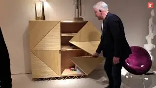 You Won&rsquo;t Believe the Mind-Blowing Doors on this Luxury Cabinet