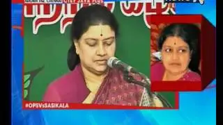 VK Sasikala addresses party cadre