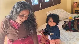 छोटी बाबू ने दादी के बालों में किया कंघी | छोटू ने ये क्या बोल दिया मम्मी जी को😱 