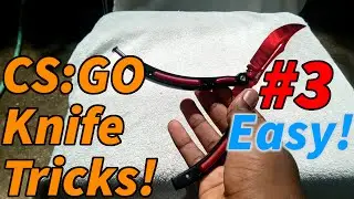 [EASY] CS:GO butterfly knife |Trick #3 Non-flashy opening (cs:go style knife deploy)