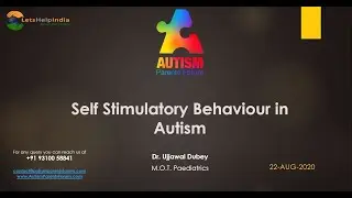 Self Stimulatory Behaviour in Autism - Autism Parents Forum
