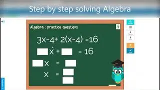 step by step solving Algebra