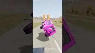 Cars vs Flip Ramp 🛻🛻 #shorts
