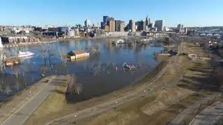Harriet Island 2019 Flooding - Saint Paul, MN