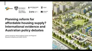 Planning reform for affordable housing supply? International evidence and Australian policy debates