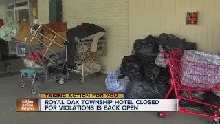Royal Oak Township hotel closed for violations is back open