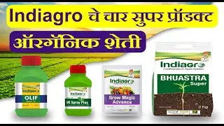 Indiagro  चे चार सुपर  प्रॉडक्ट | Organic Farming | OLIF | BHUASTRA SUPER | GROW MAGIC | MI SPRAY