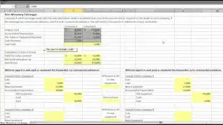 BUAD361 - Excel Non-Monetary Exchanges