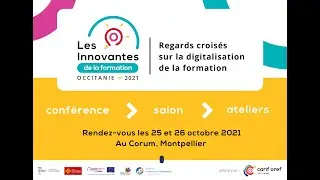 SAVE THE DATE - Les Innovantes de la formation Occitanie 2021