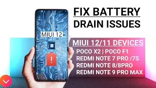 MIUI 12 Fix Battery Drain Issue  | MIUI 12 battery Saving Tips - Fix Battery Drain Issue