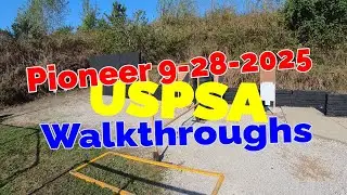 USPSA Carry Optics Stage walkthrough | Pioneer Match 9-28-2025
