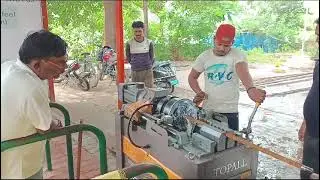 Topall Impex TMT Bar Threading Machine. CDRG45 Senser Model