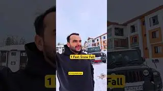 KASHMIR&rsquo;S HEAVY SNOW FALL🥶