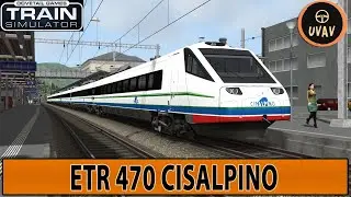 RAILWORKS - TRAIN SIMULATOR CLASSIC - ETR 470 CISALPINO ( K TRAINS )