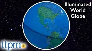 Illuminated World Globe from Little Experimenter