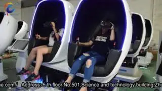 9d vr cinema! new 2 seats 9d vr chair with 4 special effects, 9d cinema virtual reality