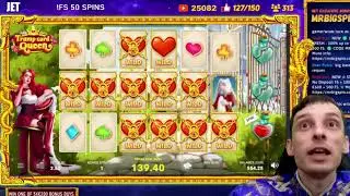Trump card queen BIG WIN 1806 EUR x720 #mascotgaming