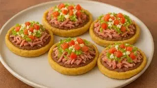 Increible Receta Sopes rellenos de jamon f&aacute;ciles y deliciosos
