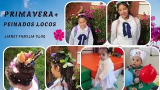 🌼Peinados locos de primavera  +Paseo Familiar  al parque 😍👩‍❤️‍👩
