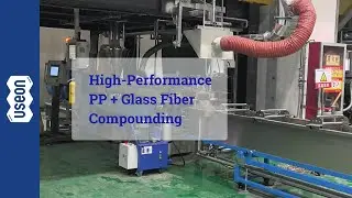 U6 Twin Screw Extruder: High-Performance PP + Glass Fiber Compounding (800kg/h)