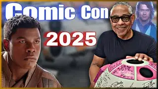 Comic Con Brussels 2025 : John Boyega, Giancarlo Esposito #starwars #r2kt